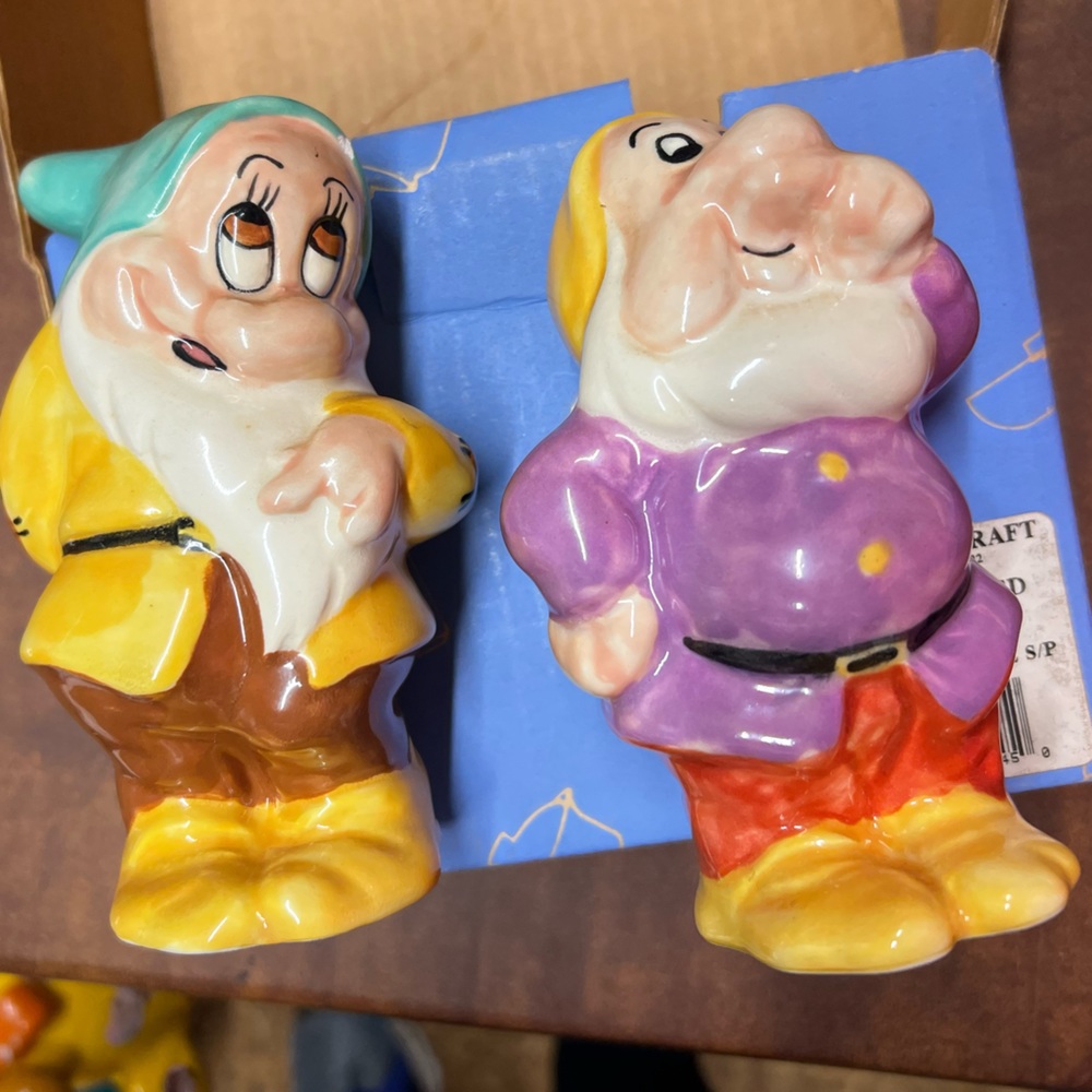 Vintage Dwarf Salt & Pepper